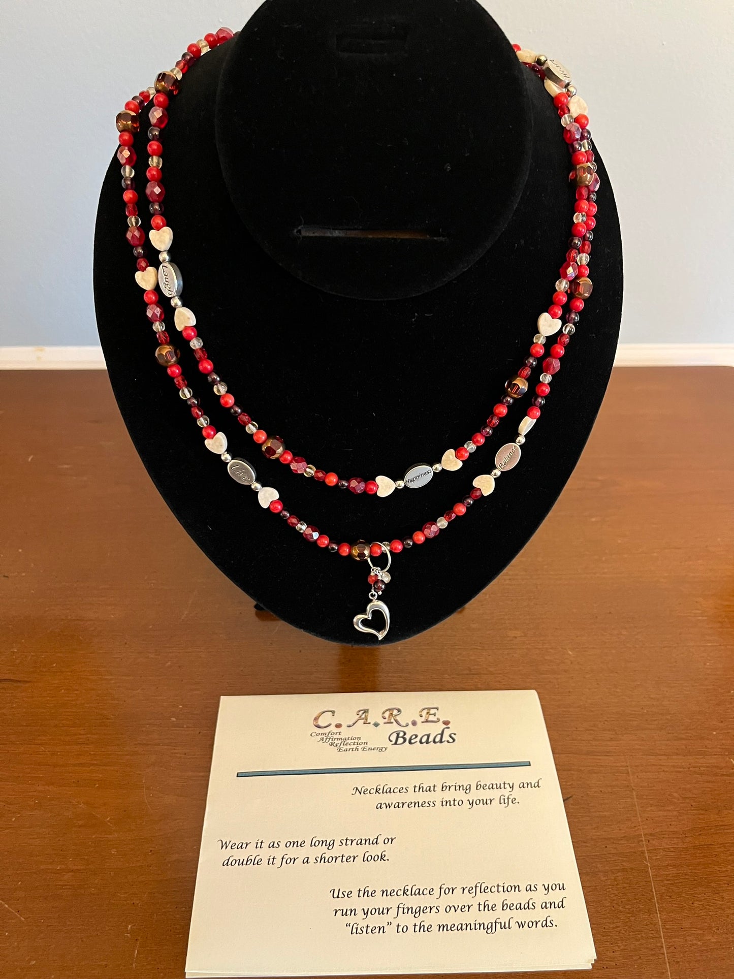 Heart Health C.A.R.E. Bead Necklaces (C4)