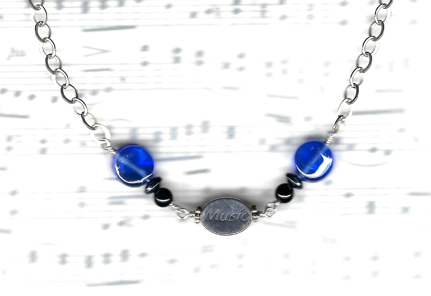 Music Choker Necklace (N28)