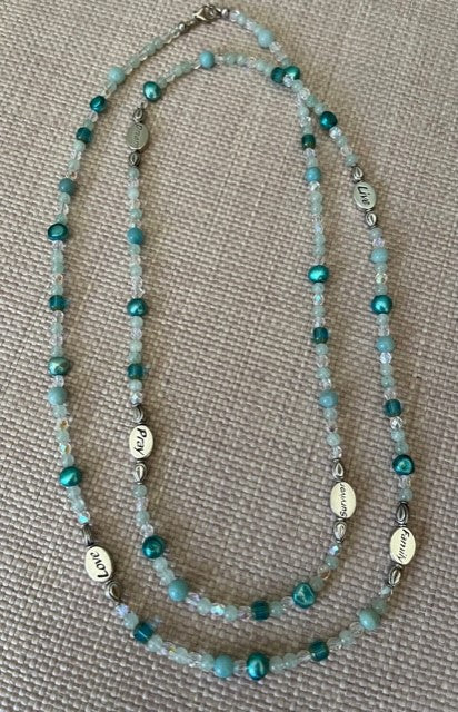 Shades of Teal C.A.R.E. Beads (C5)